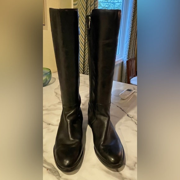 ARIAT black leather dress boots - Picture 6 of 9
